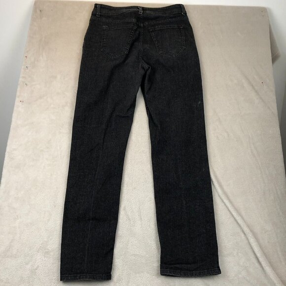 Riders By Lee Women's Jeans 22W Black Denim Mid Rise Skinny Classic Casual Y2K - Picture 14 of 16
